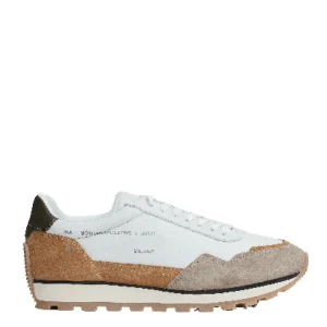 running 86er camoscio pelle bianco beige