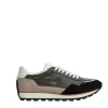 running 86er pelle verde camoscio beige e nero