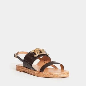 Sandali marroni con catena: scopri la collezione TOD'S