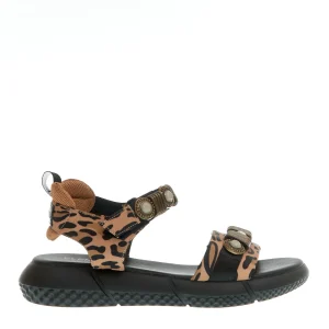 Sandali sportivi anatomici Elena Iachi: stile e comfort leopardato