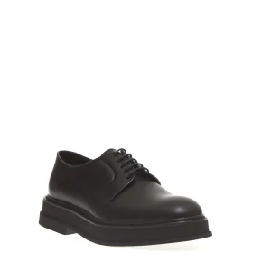 Scarpa derby in pelle marrone scuro: acquista online ora!