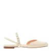 Scarpe AGL: eleganti slingback crema con strass