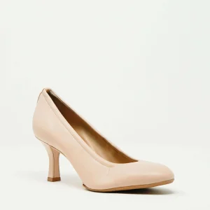 Scarpe CASADEI in pelle rosa cipria con tacco 75 mm