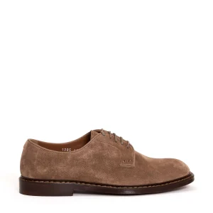 Scarpe Derby in camoscio marsh con cuciture Doucal's