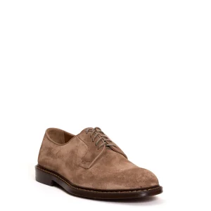 Scarpe Derby in camoscio marsh con cuciture Doucal's
