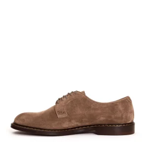 Scarpe Derby in camoscio marsh con cuciture Doucal's