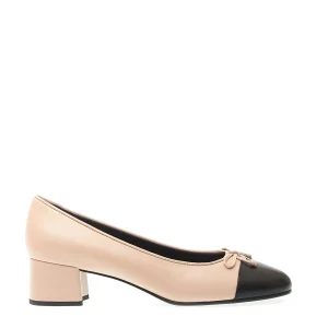 Scarpe eleganti beige e nere di Tory Burch