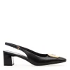 Scarpe eleganti in pelle nera con fibbia - TORY BURCH