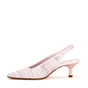 Scarpe eleganti in pelle plissettata: scopri le slingback HALMANERA