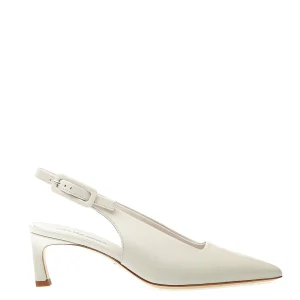 Scarpe eleganti: Slingback in pelle lucida HALMANERA