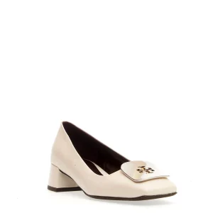 Scarpe eleganti TORY BURCH con fibbia logo argento