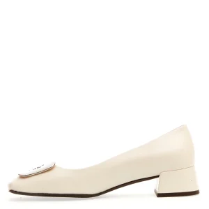 Scarpe eleganti TORY BURCH con fibbia logo argento