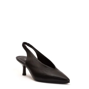 Scarpe HALMANERA: eleganza e comfort con slingback in pelle nera