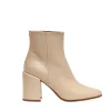 Scarpe in pelle avorio con tacco 80 - HALMANERA