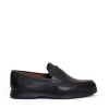 Scarpe in pelle blu testurizzata Doucal's: eleganza e stile