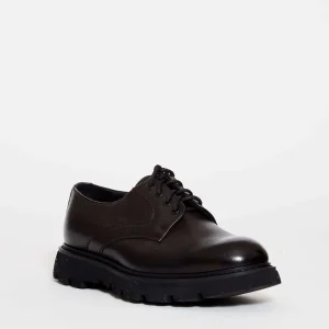 Scarpe in pelle marrone con texture - Doucal's