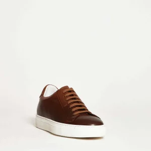 Scarpe in pelle marrone Doucal's: sneakers di qualità