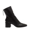 Scarpe in pelle nera con tacco 60 - HALMANERA