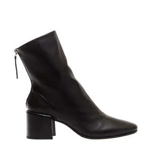Scarpe in pelle nera con tacco 60 - HALMANERA