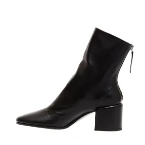 Scarpe in pelle nera con tacco 60 - HALMANERA