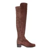Scarpe in pelle scura con tacco basso - Stuart Weitzman
