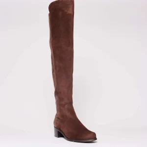 Scarpe in pelle scura con tacco basso - Stuart Weitzman