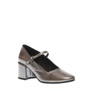 Scarpe Mary Jane laminato antracite: scopri la collezione HALMANERA