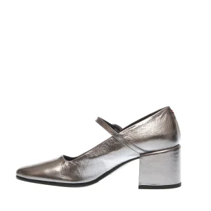 Scarpe Mary Jane laminato antracite: scopri la collezione HALMANERA