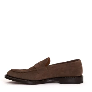 Scarpe mocassino in camoscio beige Doucal's: eleganza senza tempo