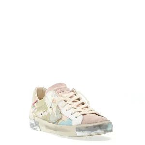 Scarpe Philippe Model: Camouflage Paris, rosa e blu