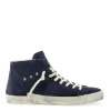 Scarpe Philippe Model: Eleganza parigina in suede blu