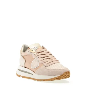 Scarpe Philippe Model Tropez in suede rosa nude