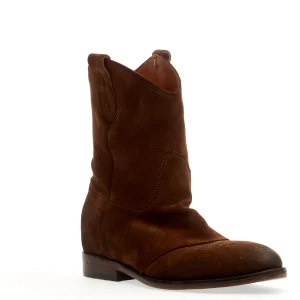 Scarpe texane in camoscio washed sigaro: la scelta perfetta