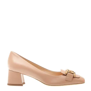Scarpe TOD'S: Eleganti décolleté con tacco 50 mm in pelle nude