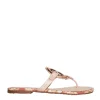 Scarpe TORY BURCH - Miller thong con design mosaico rosa e crema
