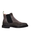 Scarpe vintage grigie in suede Doucal's - Beatles