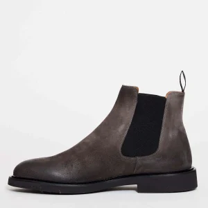 Scarpe vintage grigie in suede Doucal's - Beatles