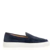 Scopri i nuovi slip-on in camoscio blu di Doucal's