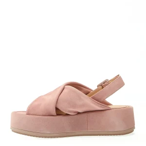 Scopri le nuove scarpe PALOMA BARCELO - sandali con zeppa in suede rosa