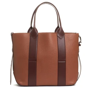 shopping media pelle cuoio