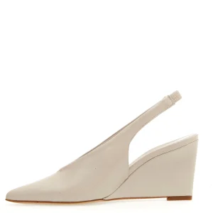 Slingback in pelle roccia con tacco 80 mm: scopri Halmanera