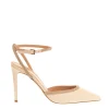 slingback nappa avorio strass tacco 90 mm