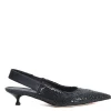 slingback scaglie blu notte