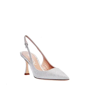 Slingbacks glitter argento: scopri la collezione NINALILOU