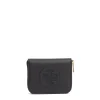 small zip portafoglio nero
