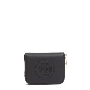 small zip portafoglio nero