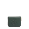 small zip portafoglio verde