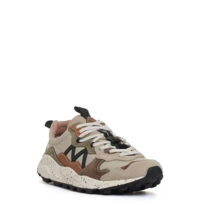 sneakers sabbia e marrone