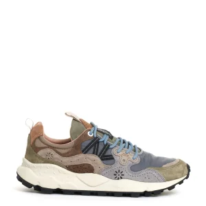 snekers blu verde e beige