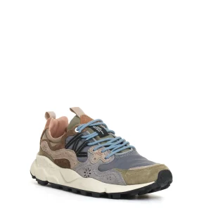 snekers blu verde e beige